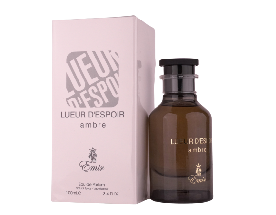 Emir Lueur Despoir Ambre perfumed water for unisex 100ml – Royalsperfume